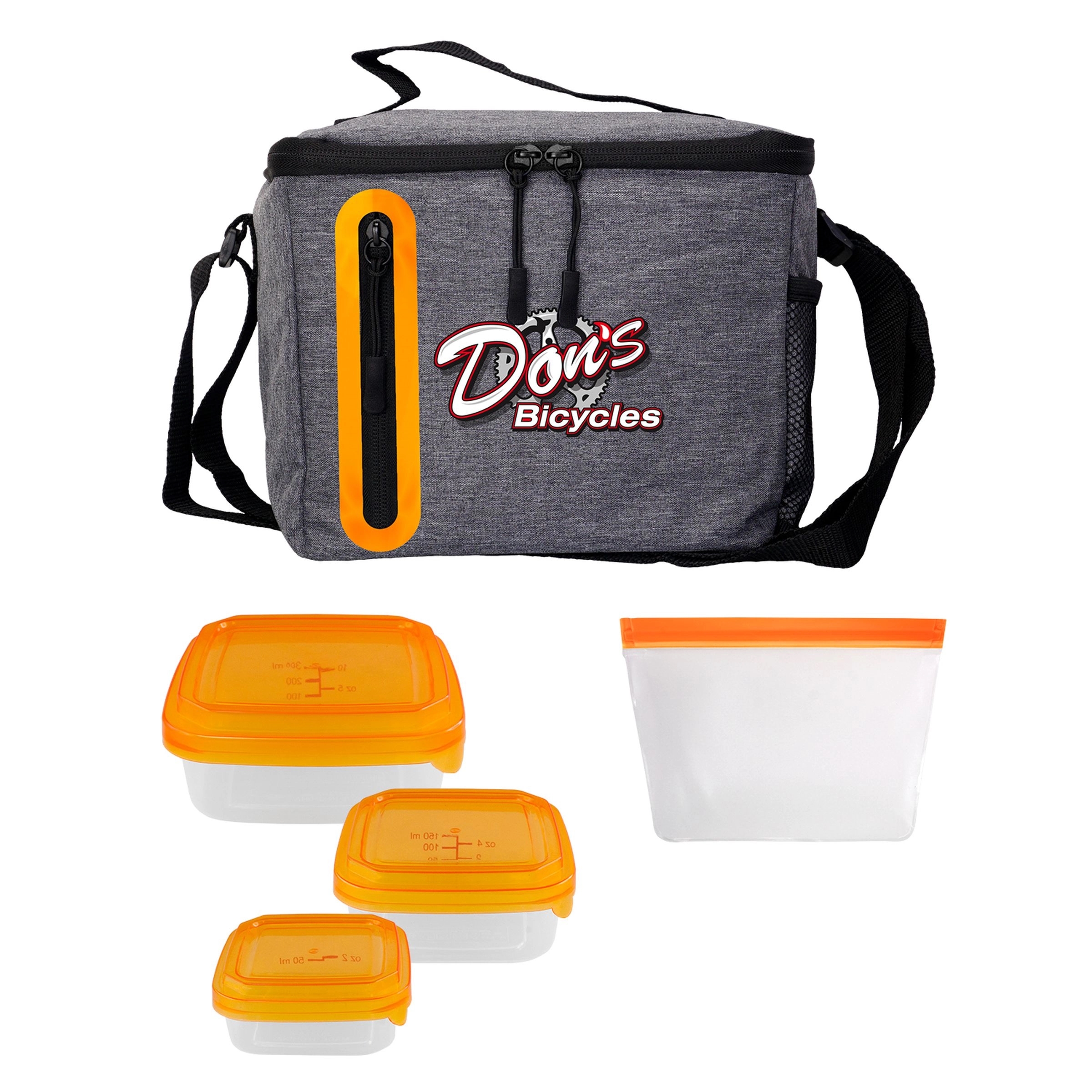 Portion Control & Food Bag Oval Cooler Lunch Set 12