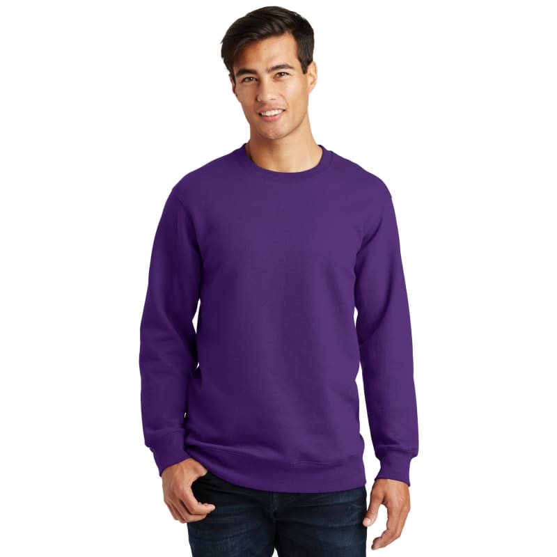 Port & Company Fan Favorite Fleece Crewneck Sweatshirt., custom hoodie or sweatshirt with logo imprint 10