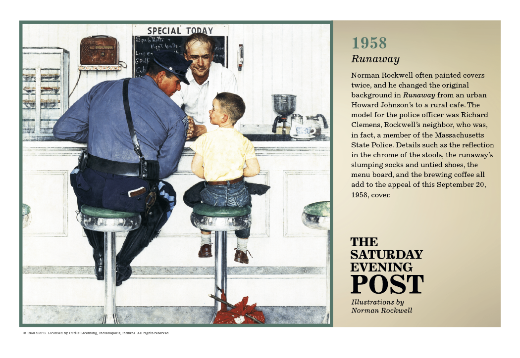 Triumph® Calendars The Saturday Evening Post Pocket Calendar 13