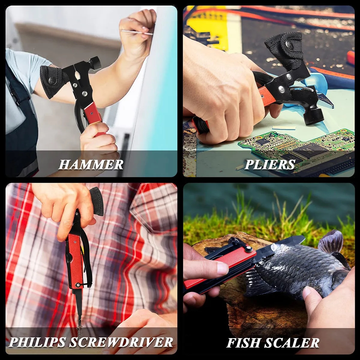 14 in 1 Multitool Camping Tool 6