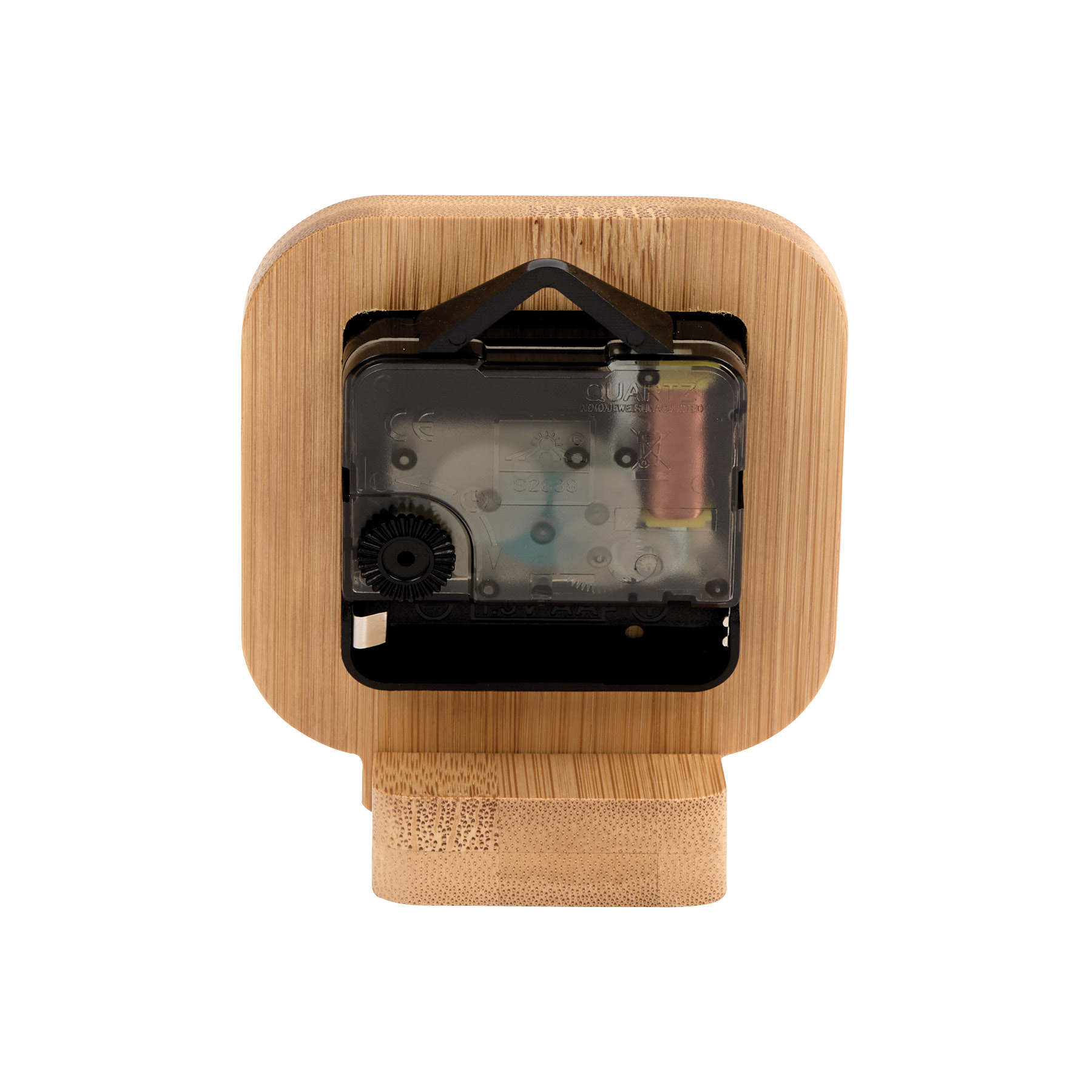 Cade Bamboo Desk Clock 16