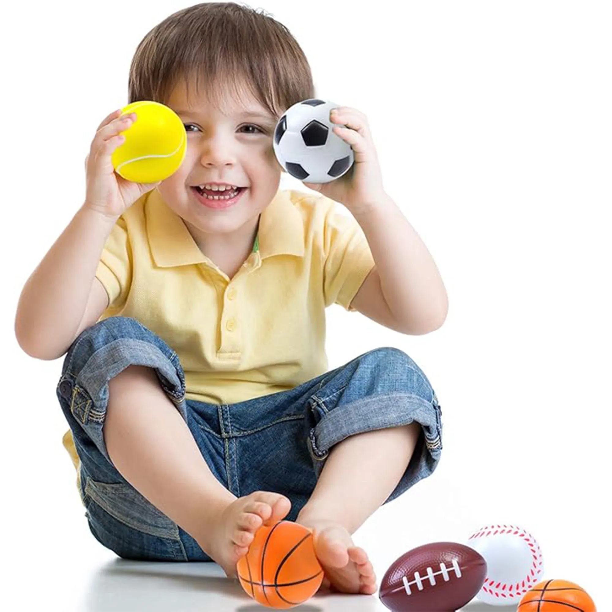 Custom Foam Soccer Stress Ball 10