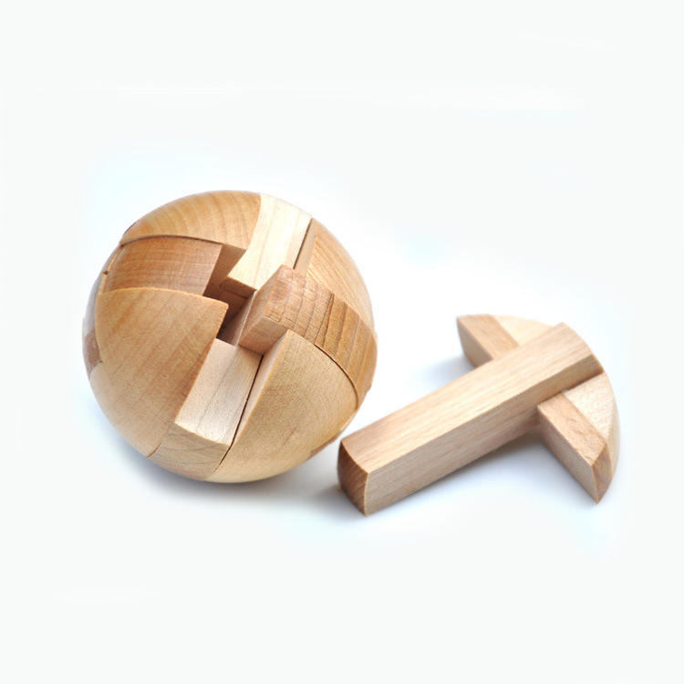 Wooded Puzzle Magic Ball 3