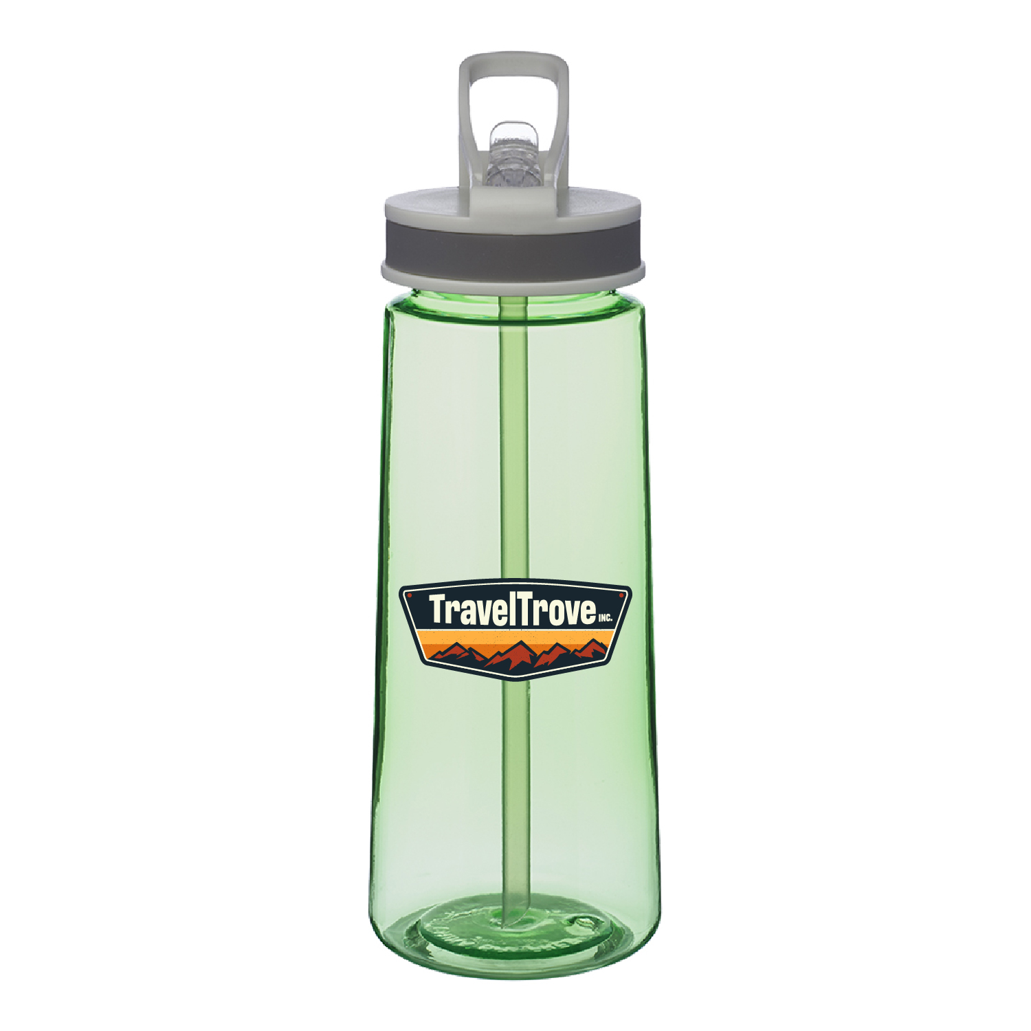 22 oz. Jog Sports Water Bottle (Full Color Imprint) 6