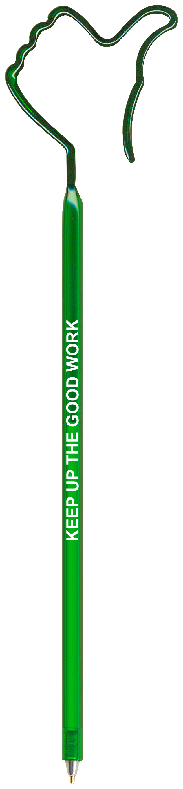 Hand Thumbs Up Inkbend Standard, Bent Pen