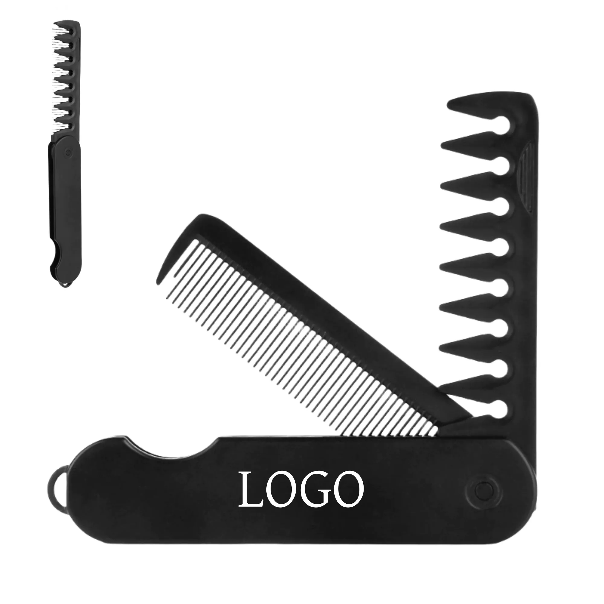 Travel Folding 2 in 1 Hair Comb 1