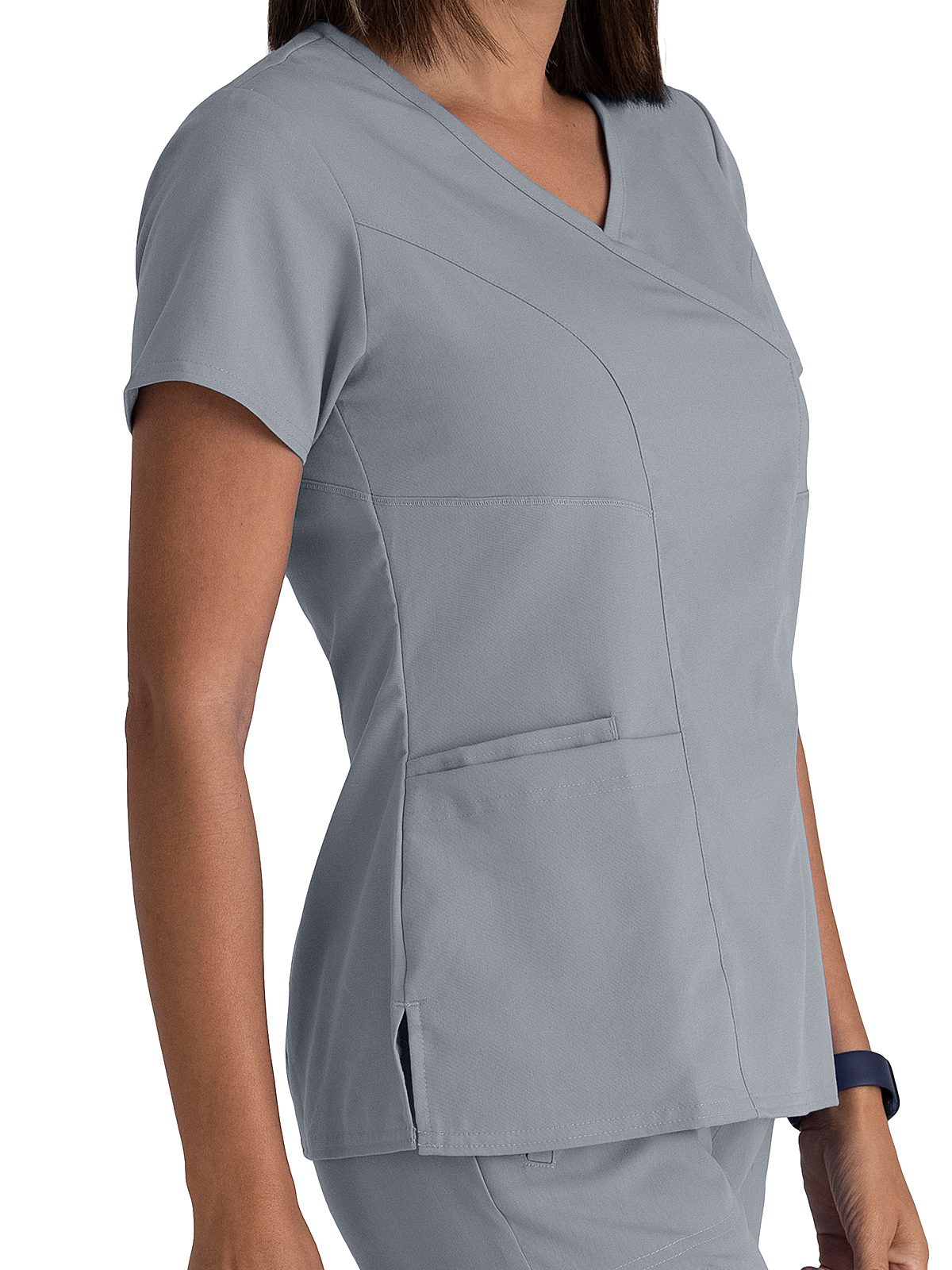 Grey's Anatomy Spandex Stretch - Women's Three-Pocket V-Neck Kim Scrub Top 29