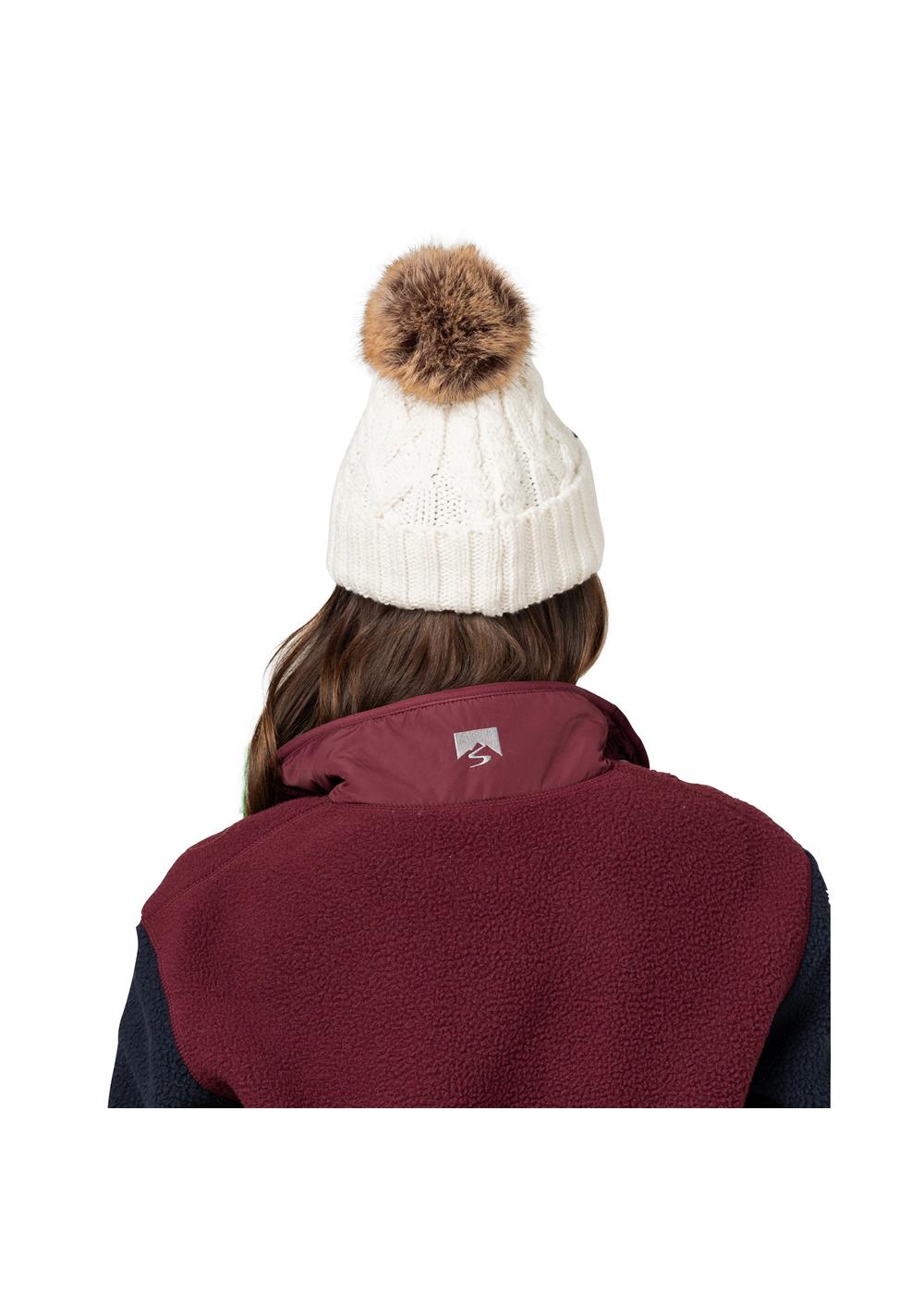 Storm Creek Women's Show Off Cable Knit Pom Hat 6