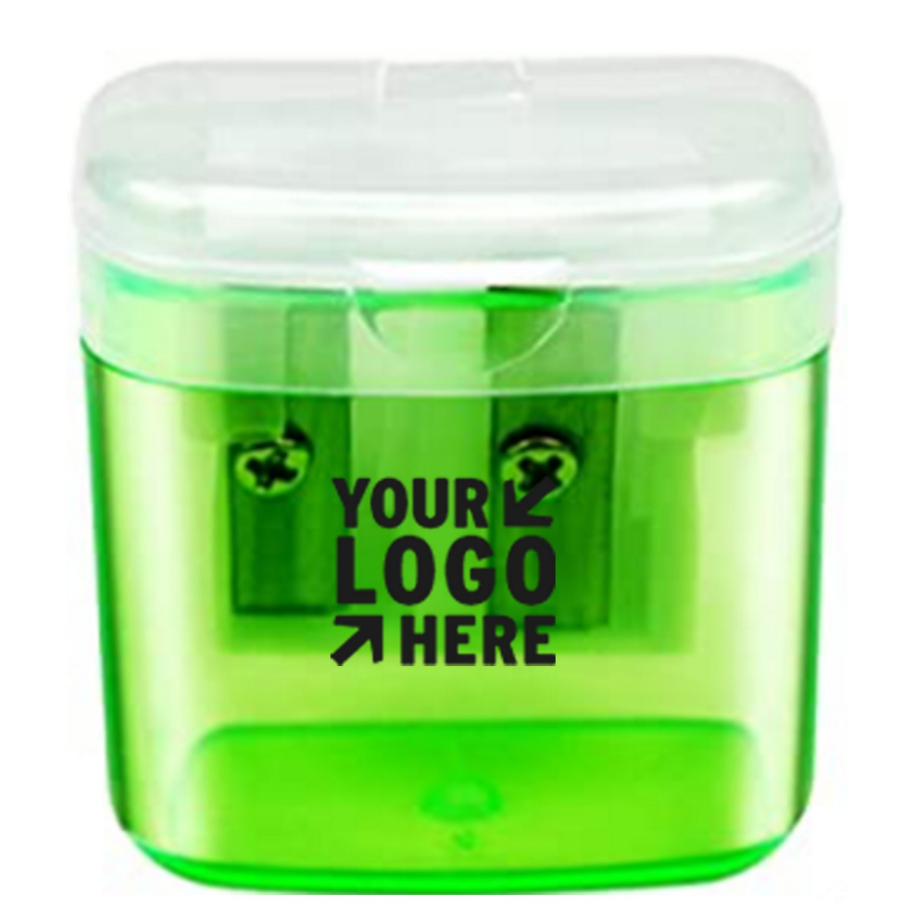 1.45 x 0.74 x 1.53 Inches Plastic Handheld Pencil Sharpener 1