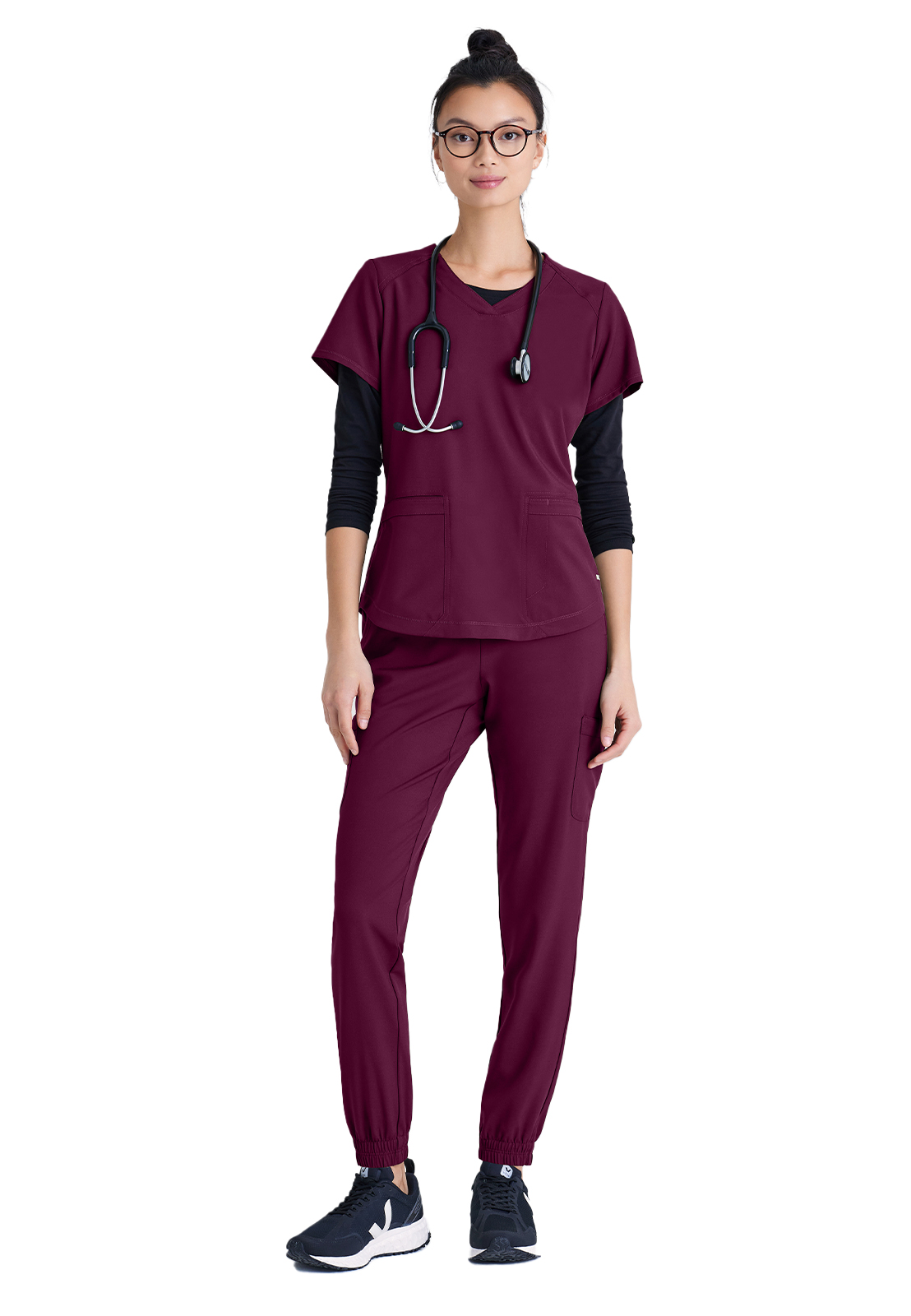 Grey's Anatomy Evolve Stretch - Women's Six-Pocket Terra Jogger Scrub Pant 12