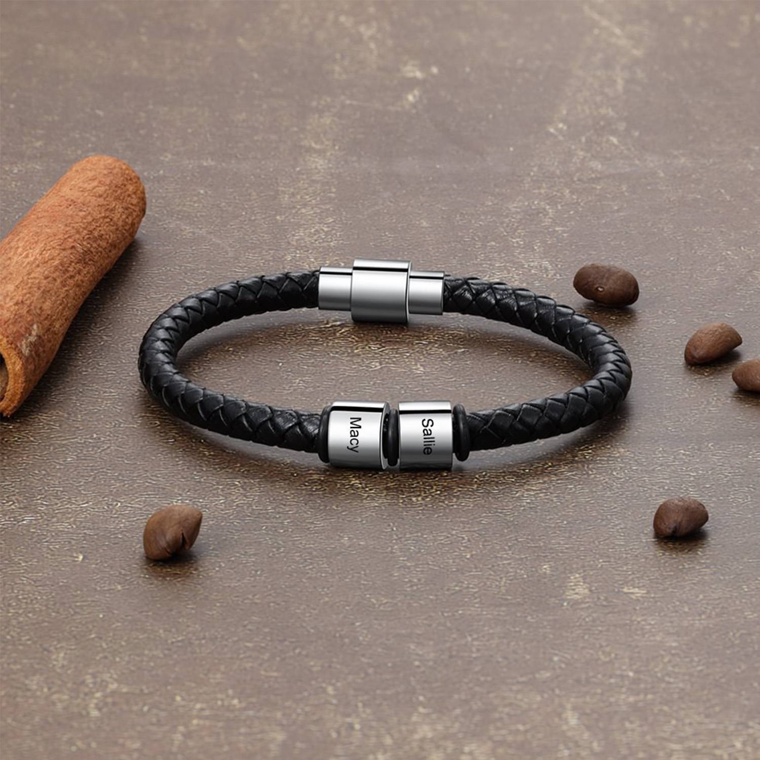 Leather rope bracelet 3