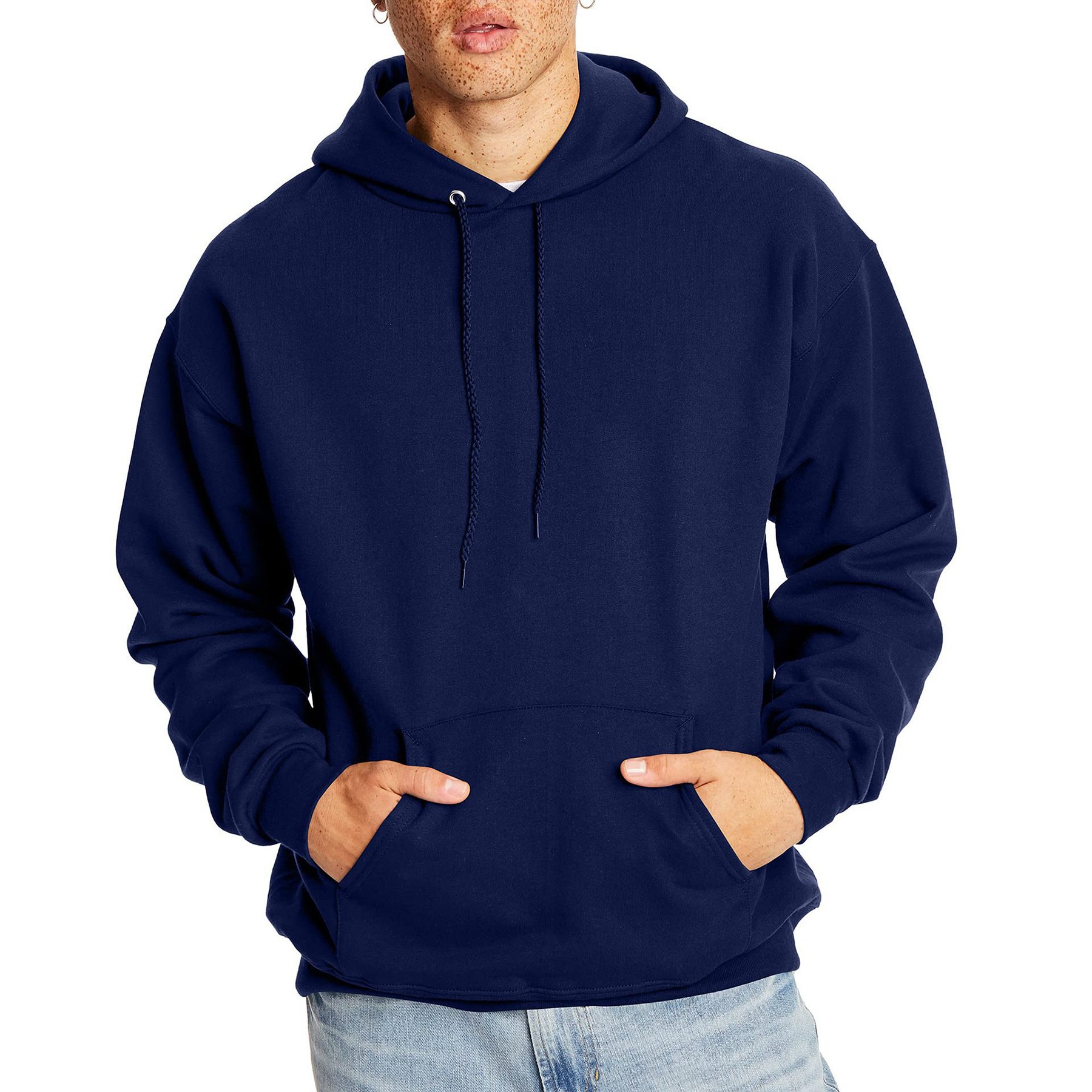 Men's Midweight Pullover Hooded Fleece Sweatshirt, custom hoodie or sweatshirt with logo imprint 11