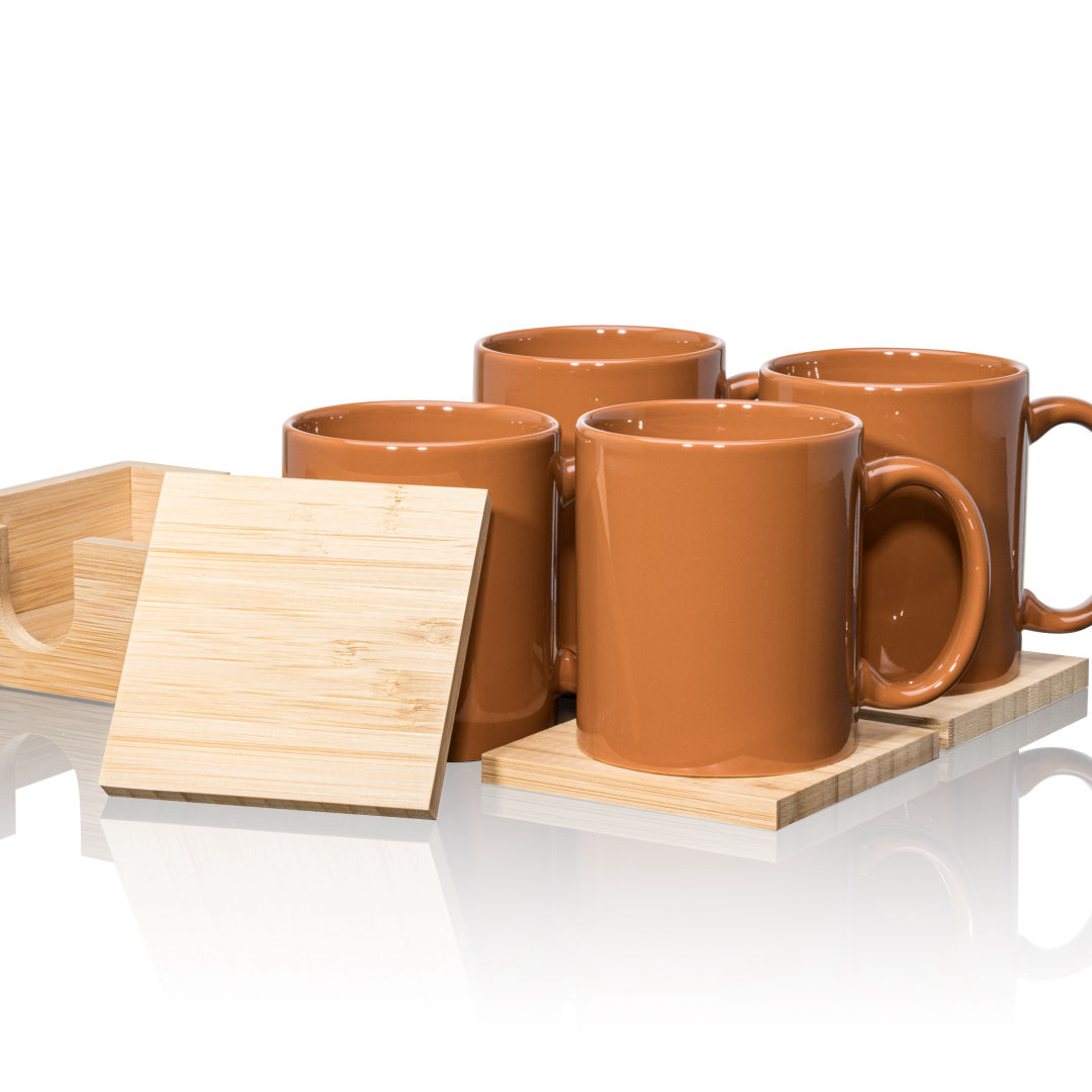 Malibu Mug & Coaster Set 9