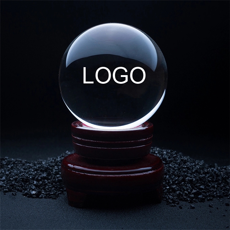 Crystal Ball with Wood Stand 4