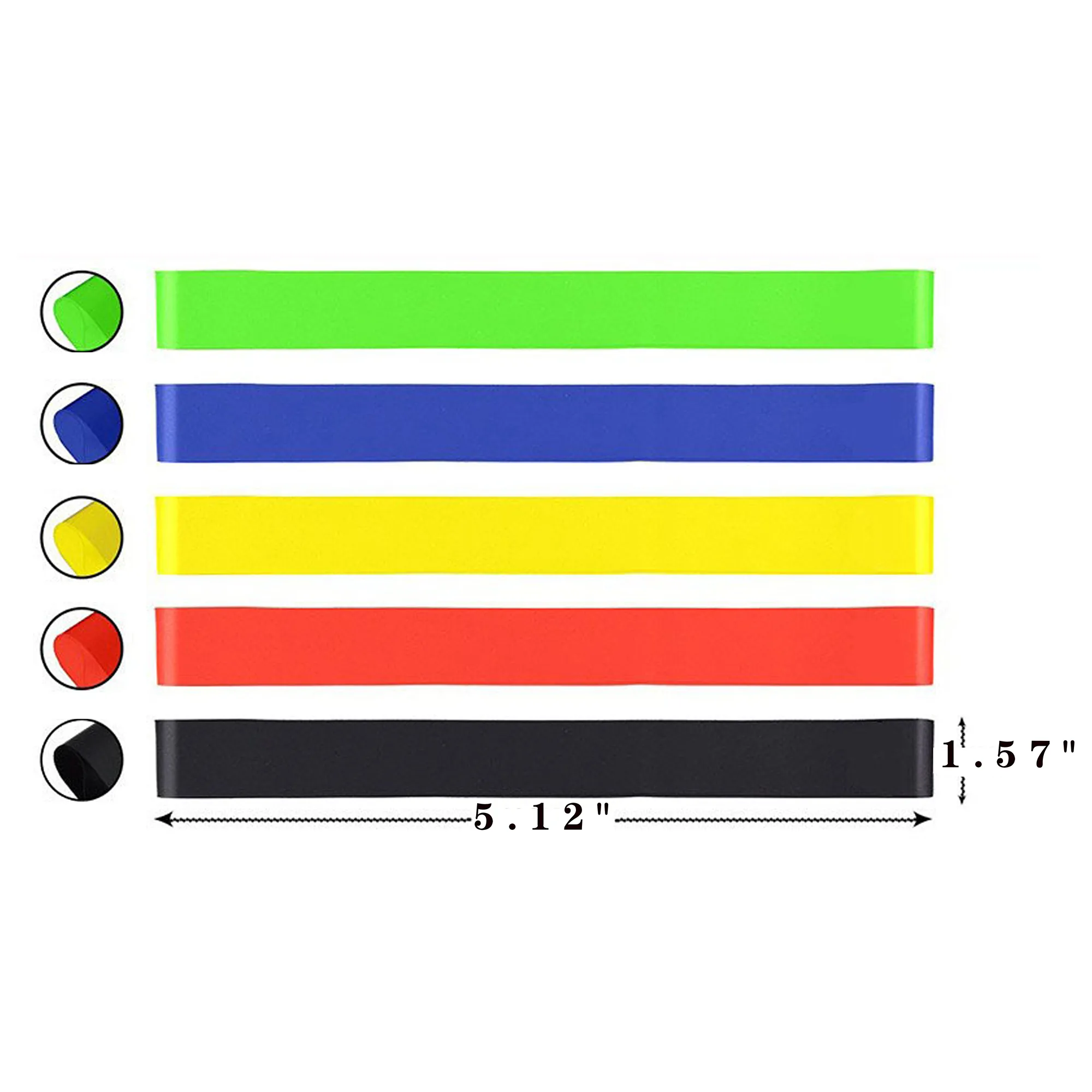 Exercise Trainning Resistance Bands 5