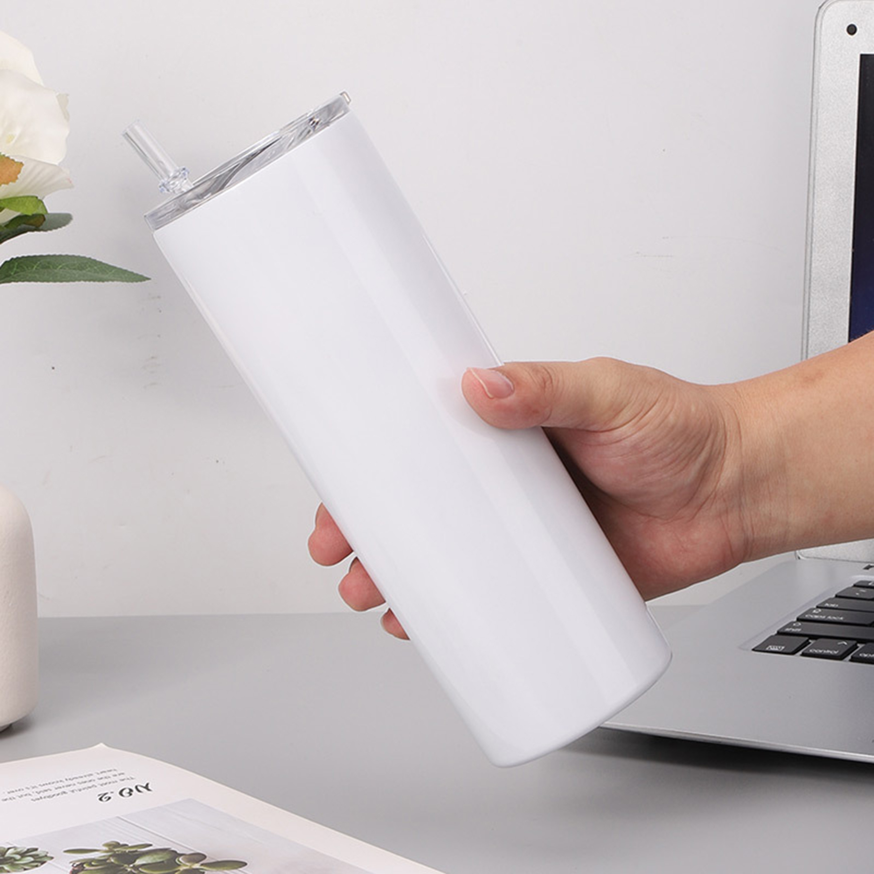 Stainless Steel Skinny Tumbler 3