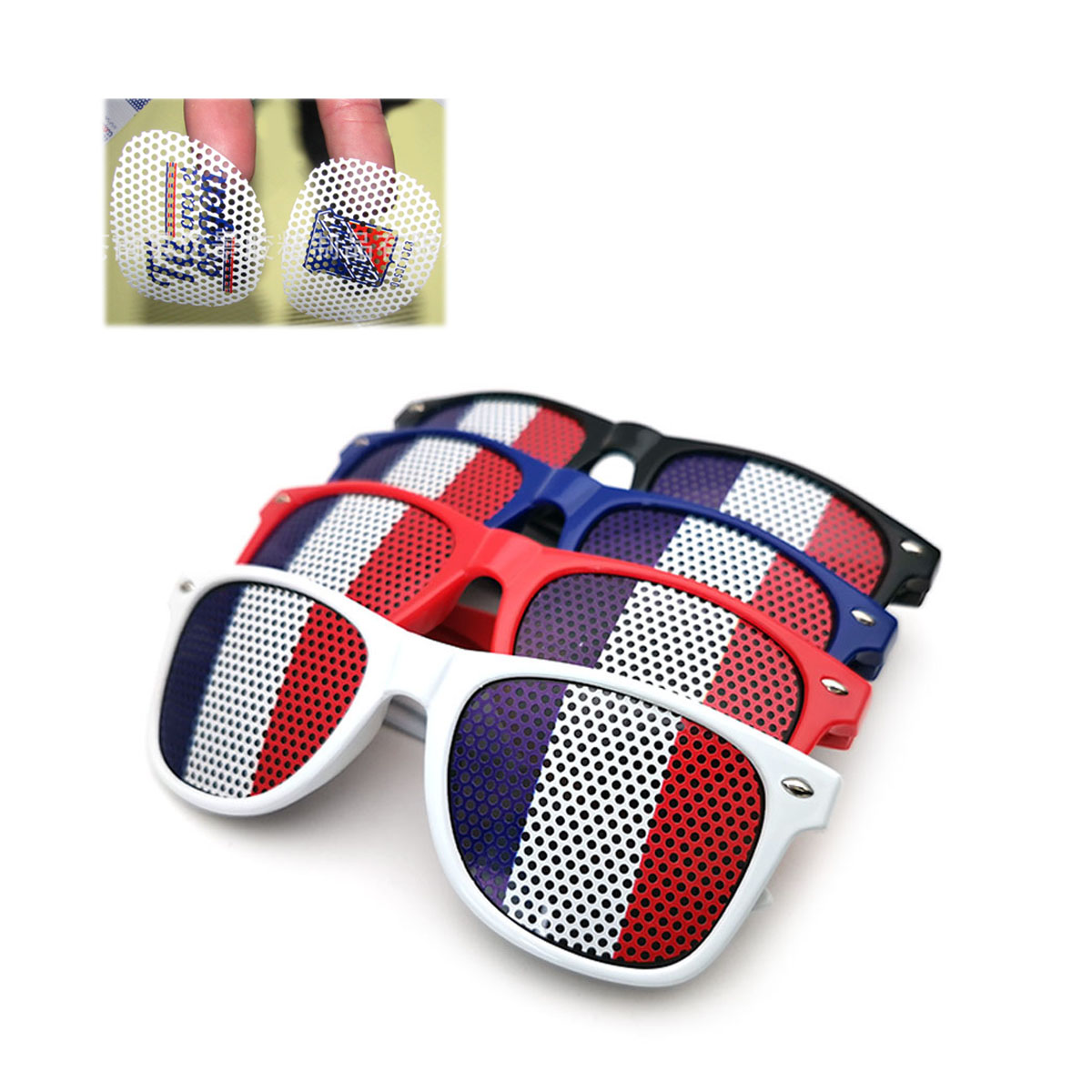 Free Style Sticker Pinhole Sunglasses 7