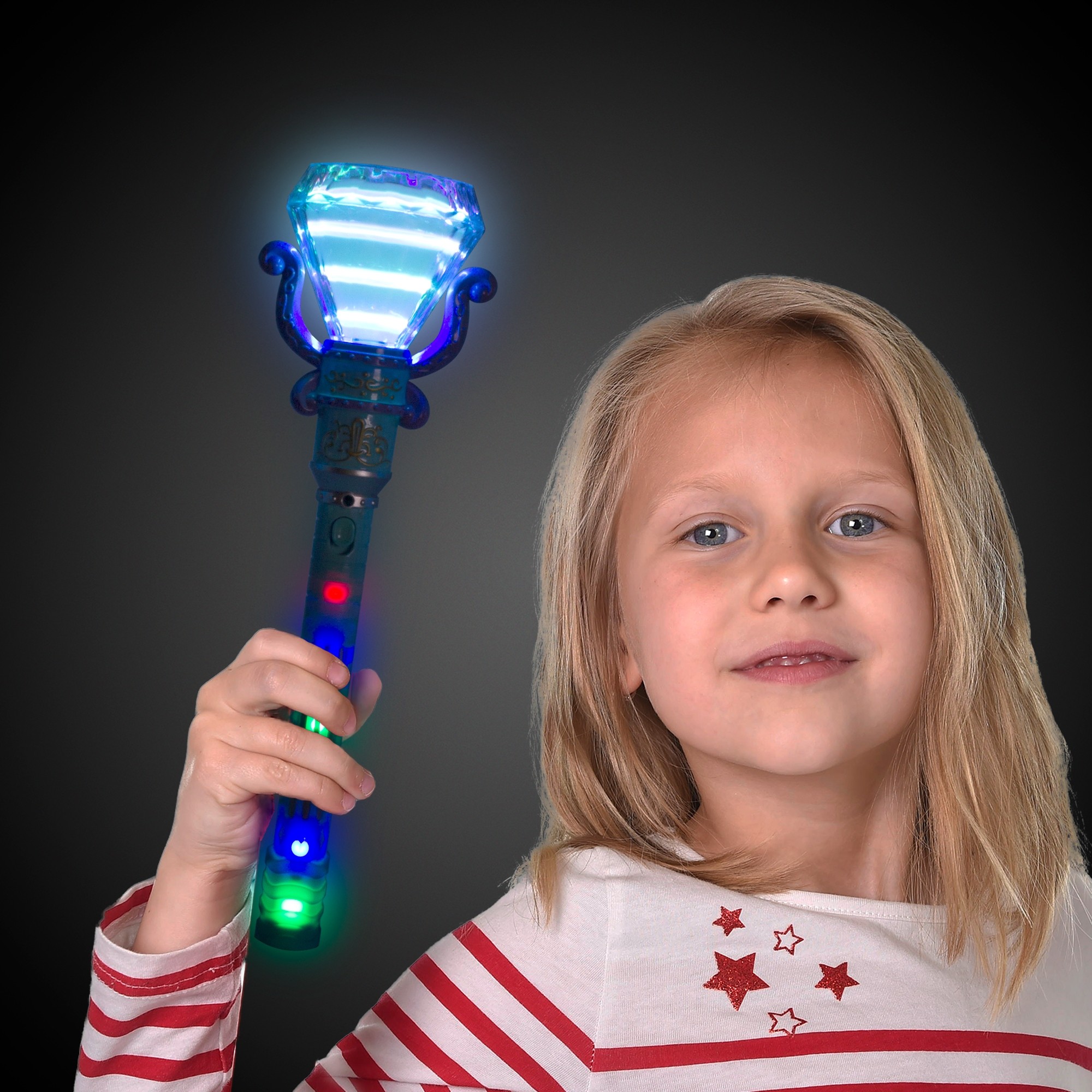 LED Rotating Diamond Wand 5
