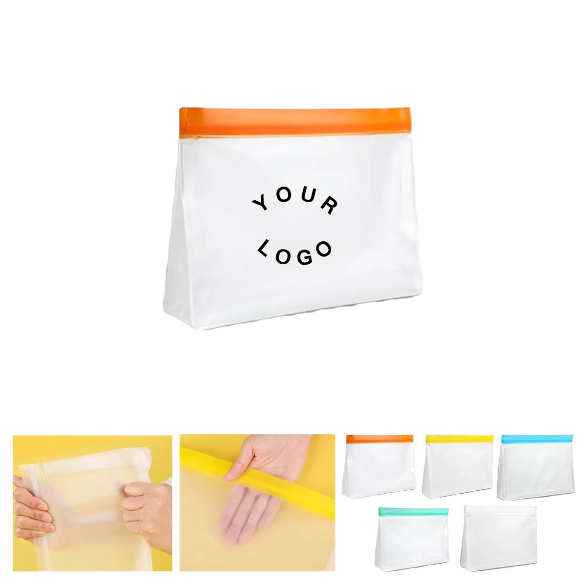 Reusable Leakproof PEVA Snack Bags 3