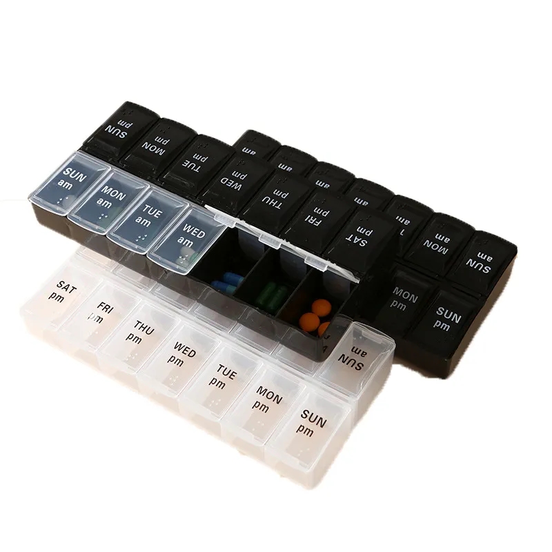 Double Row Pill Box 3