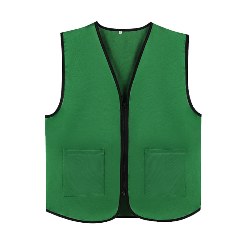 Polyester 2 Pockets Volunteer Vest 5