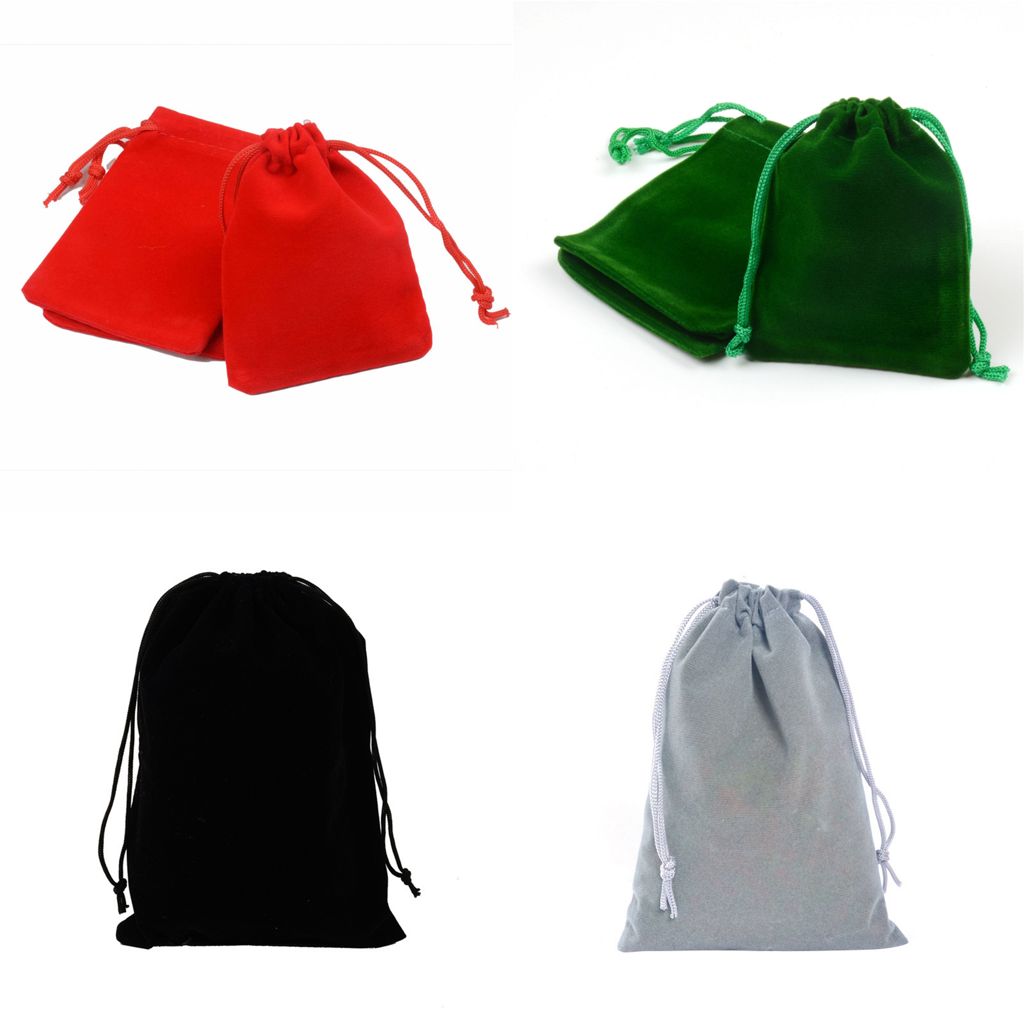 Pile Coating Drawstring Gift Bag MOQ 100pcs 3