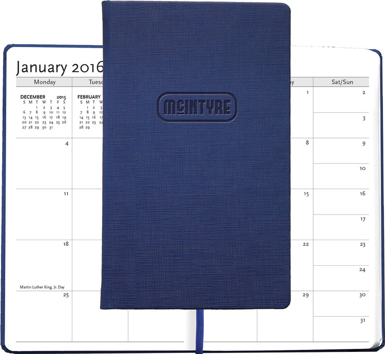 Casebound Hybrids™ - Medium Textured Bohemian™ Planner 1