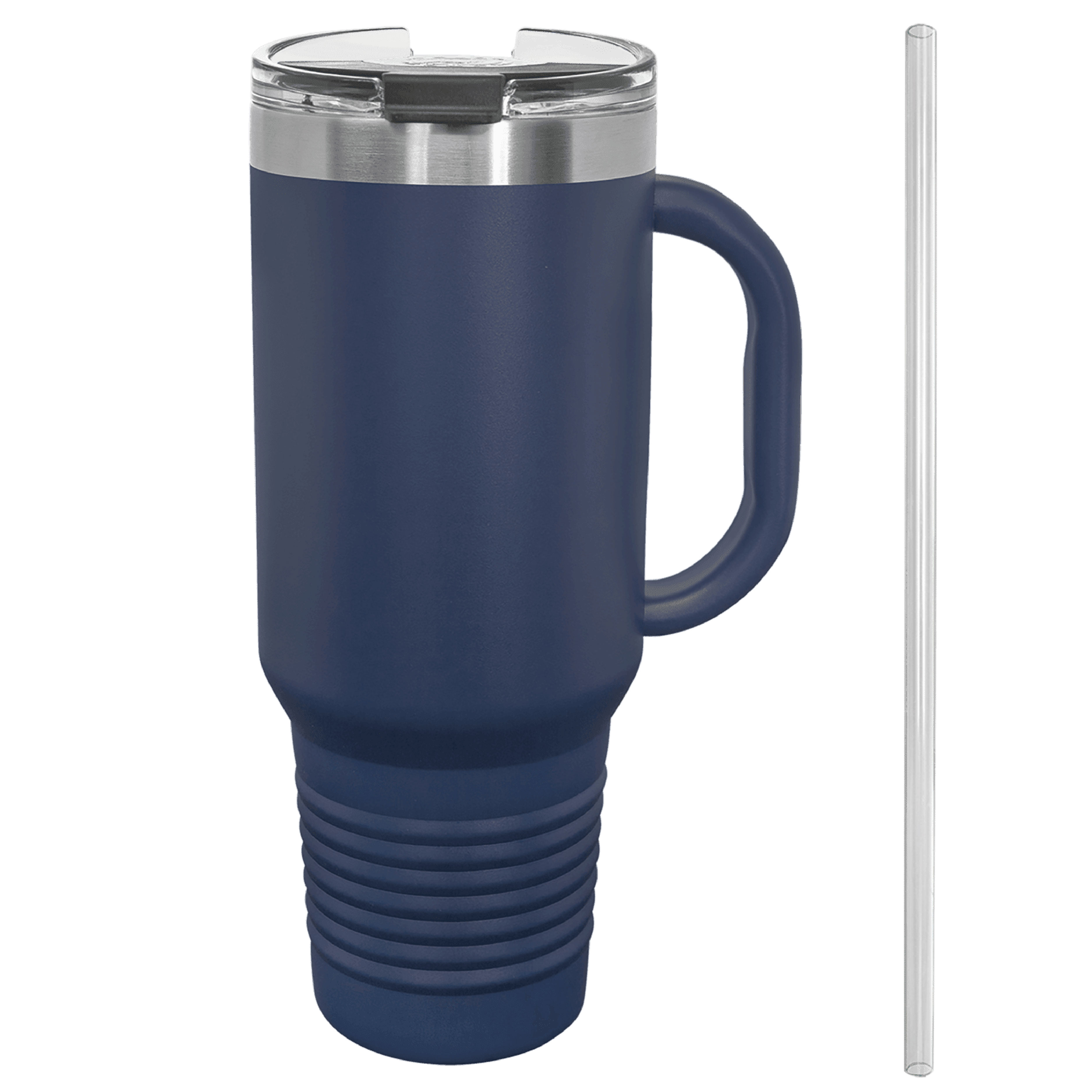 Polar Camel 40oz Stainless Steel Travel Mugs w/ Snap Lids 12