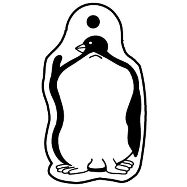 Penguin Key Tag (Spot Color) 1