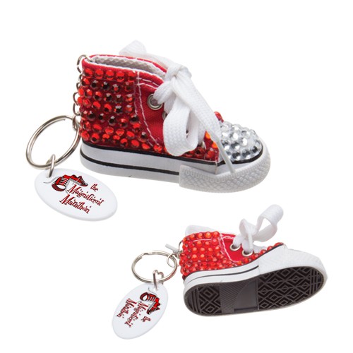 Gym Shoe Bling Keytag 6