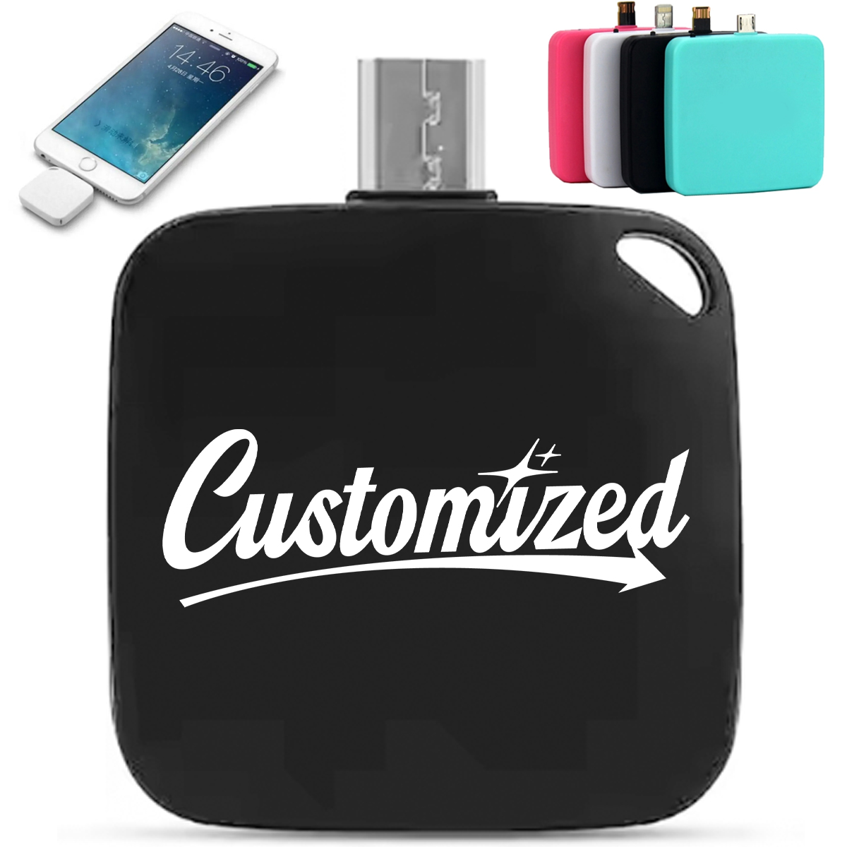 1000mAh Disposable Emergency Power Bank with Custom Logo 2