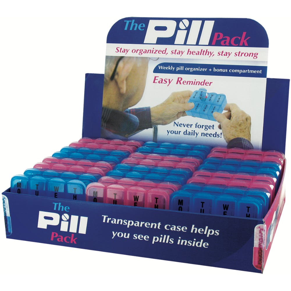 The Pill Pack Pill Organizer - 2 Colors 2