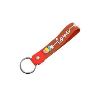 Stylish PVC Love Keychain 11