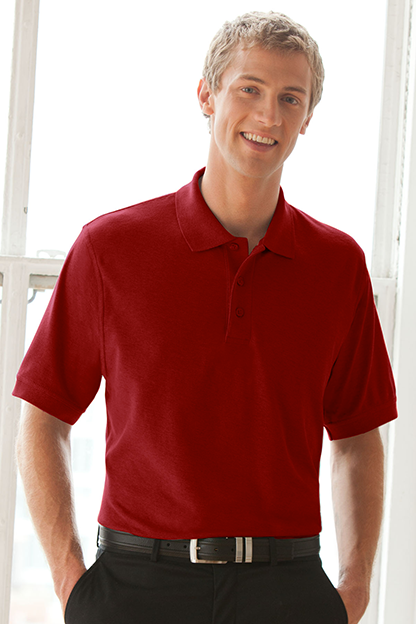 Soft-Blend Double-Tuck Pique Polo 38