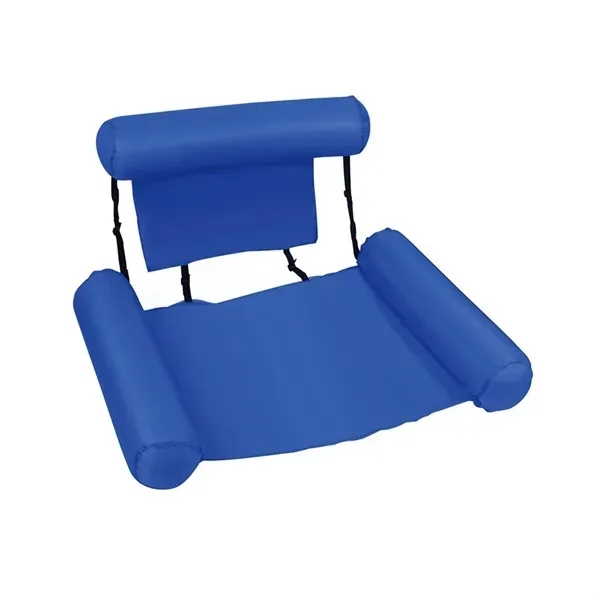 Foldable Inflatable Water Lounge Chair Portable Pool Float 3