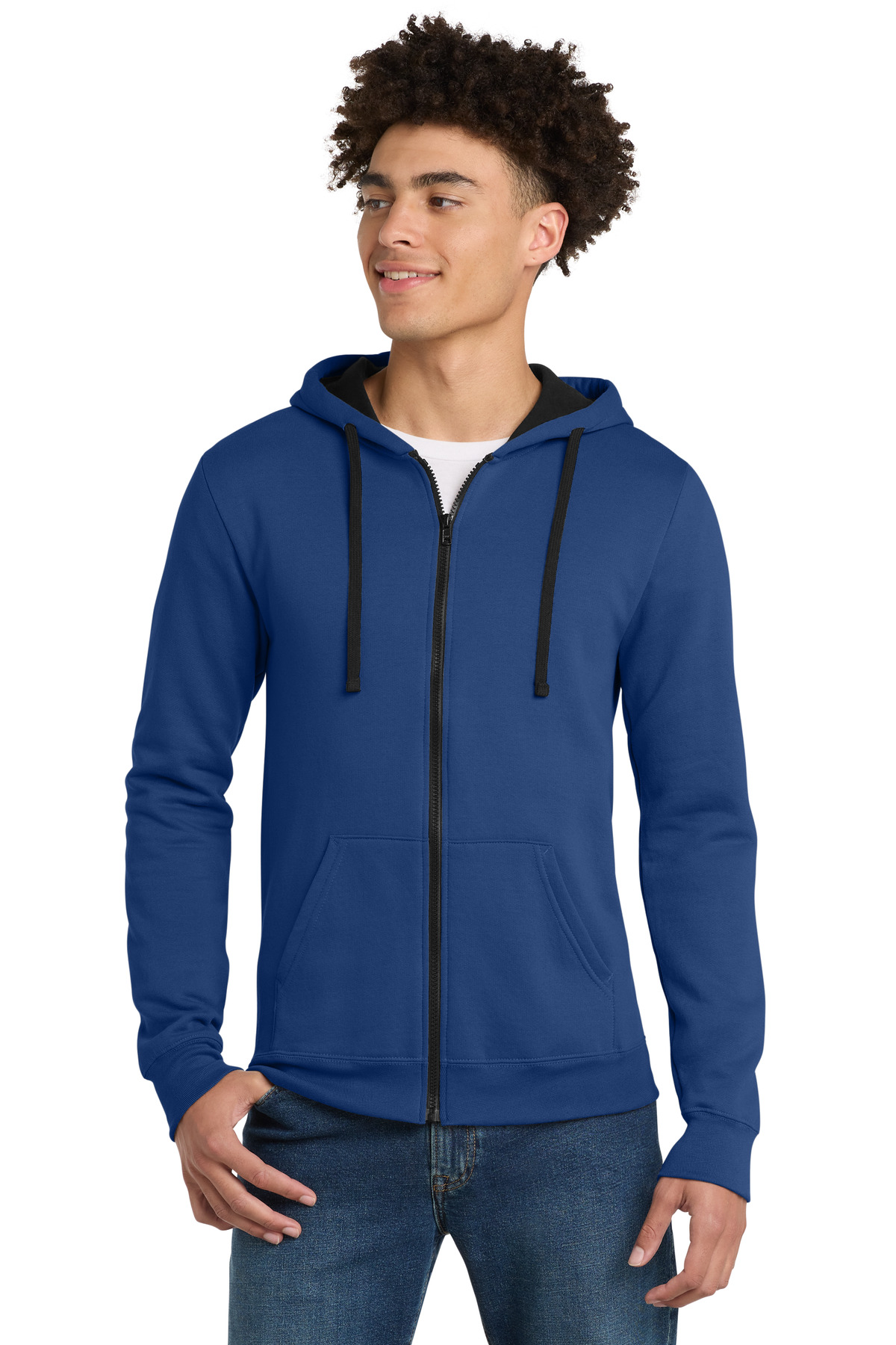 District The Concert Fleece Full-Zip Hoodie. DT800, custom hoodie or sweatshirt with logo imprint 65