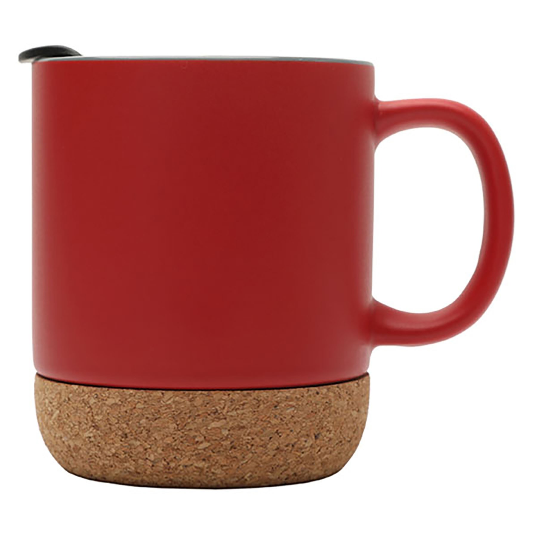 12 oz Cork Base Splash-Proof Ceramic Coffee Mug 4