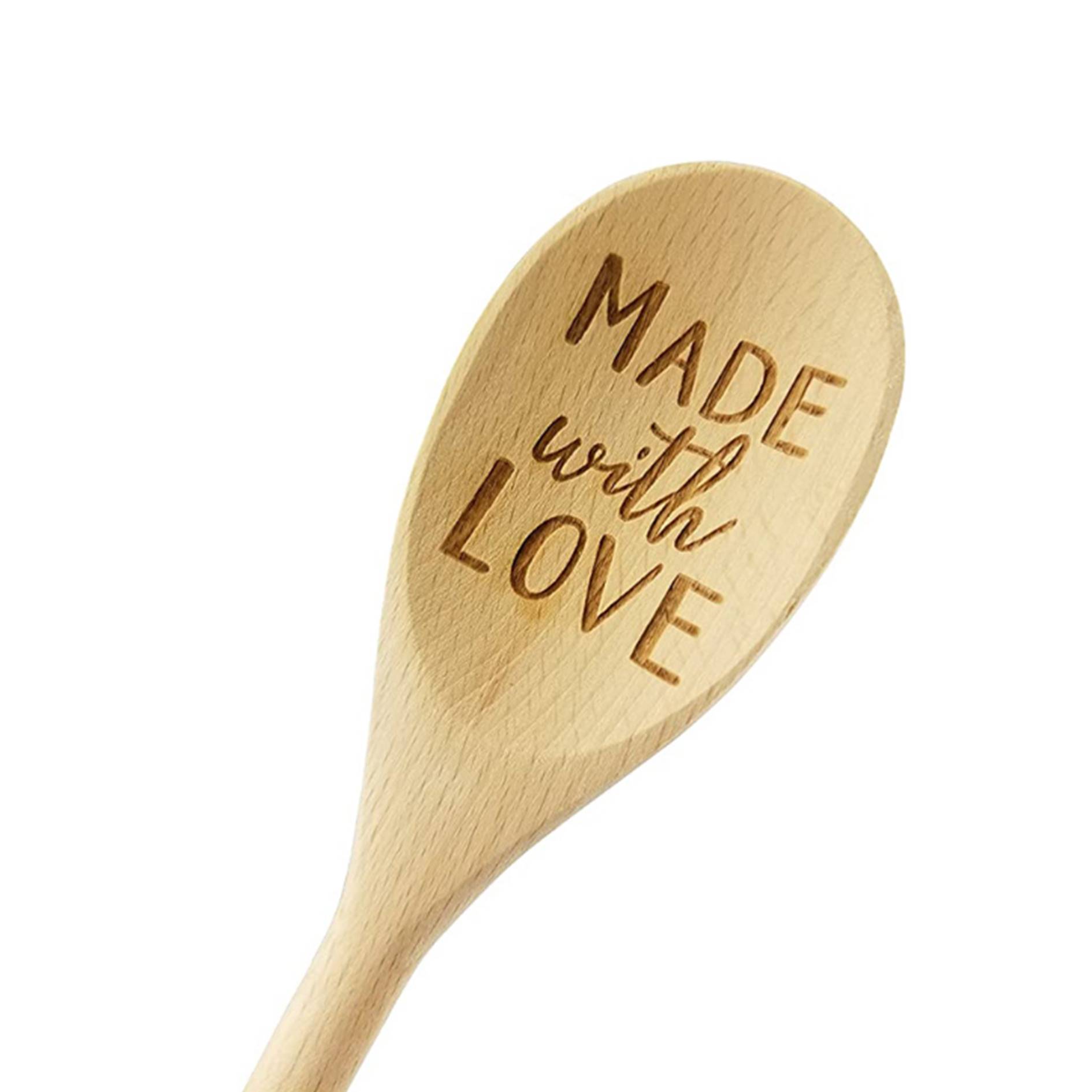 Custom Long Handle Wooden Spoon 5