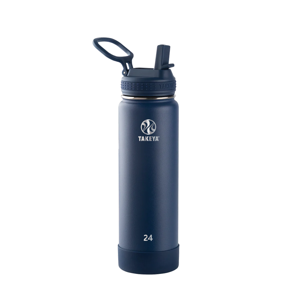 Takeya 24oz Actives Water Bottle With Straw Lid 7