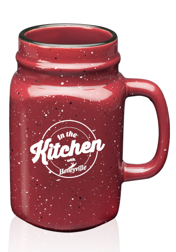 16 oz. Savannah Speckle Ceramic Mason Jars 17