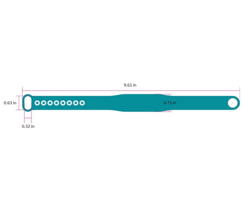 Digital Business Smart NFC Silicone Wristband - Style 5 2