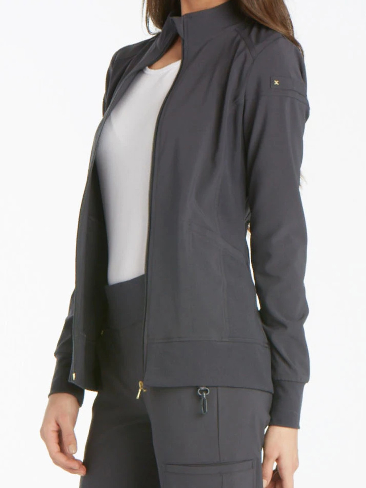 Cherokee - iFlex - 2 Pocket Zip Front Jacket 7