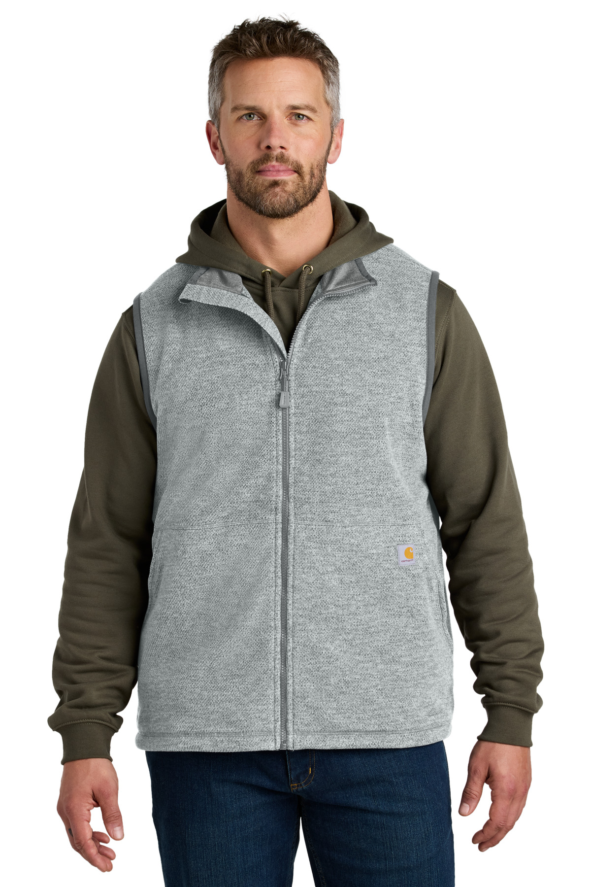 Carhartt Textured Fleece Vest CT106418 2