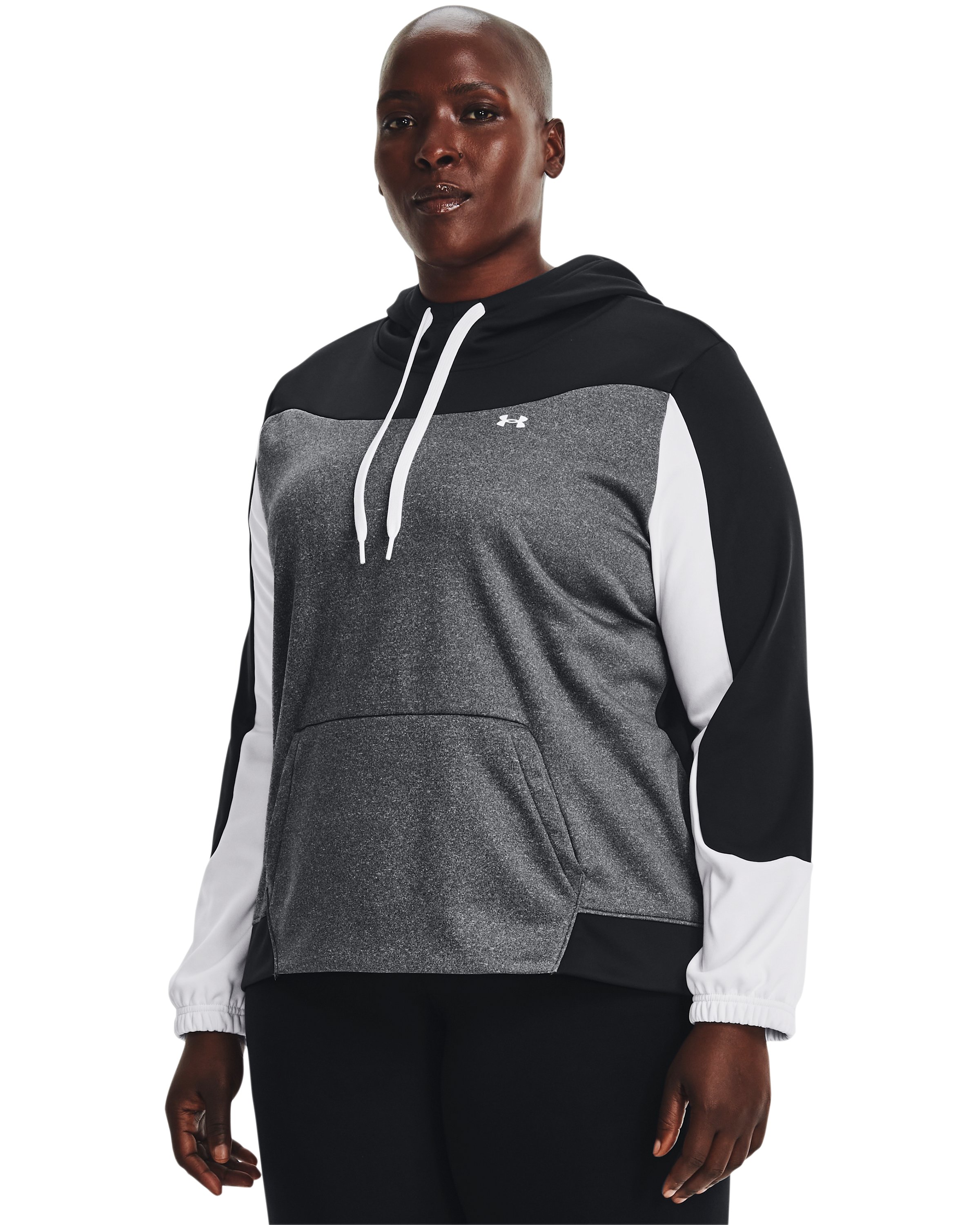 Women's Armour Fleece Colorblock Hoodie 1