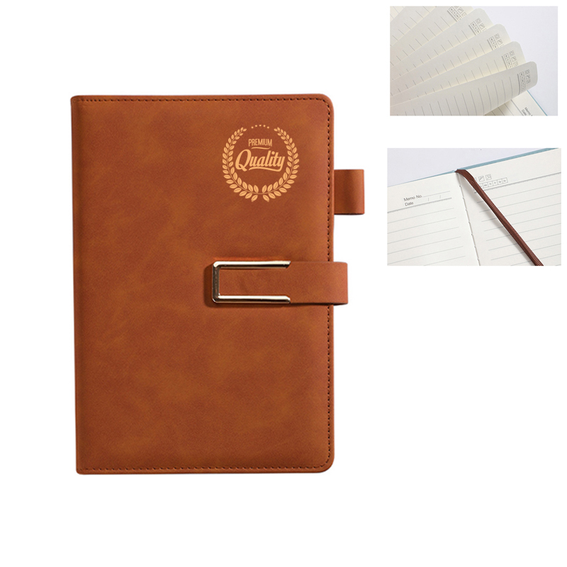 Thick A5 PU Leather Journal Notebook 1