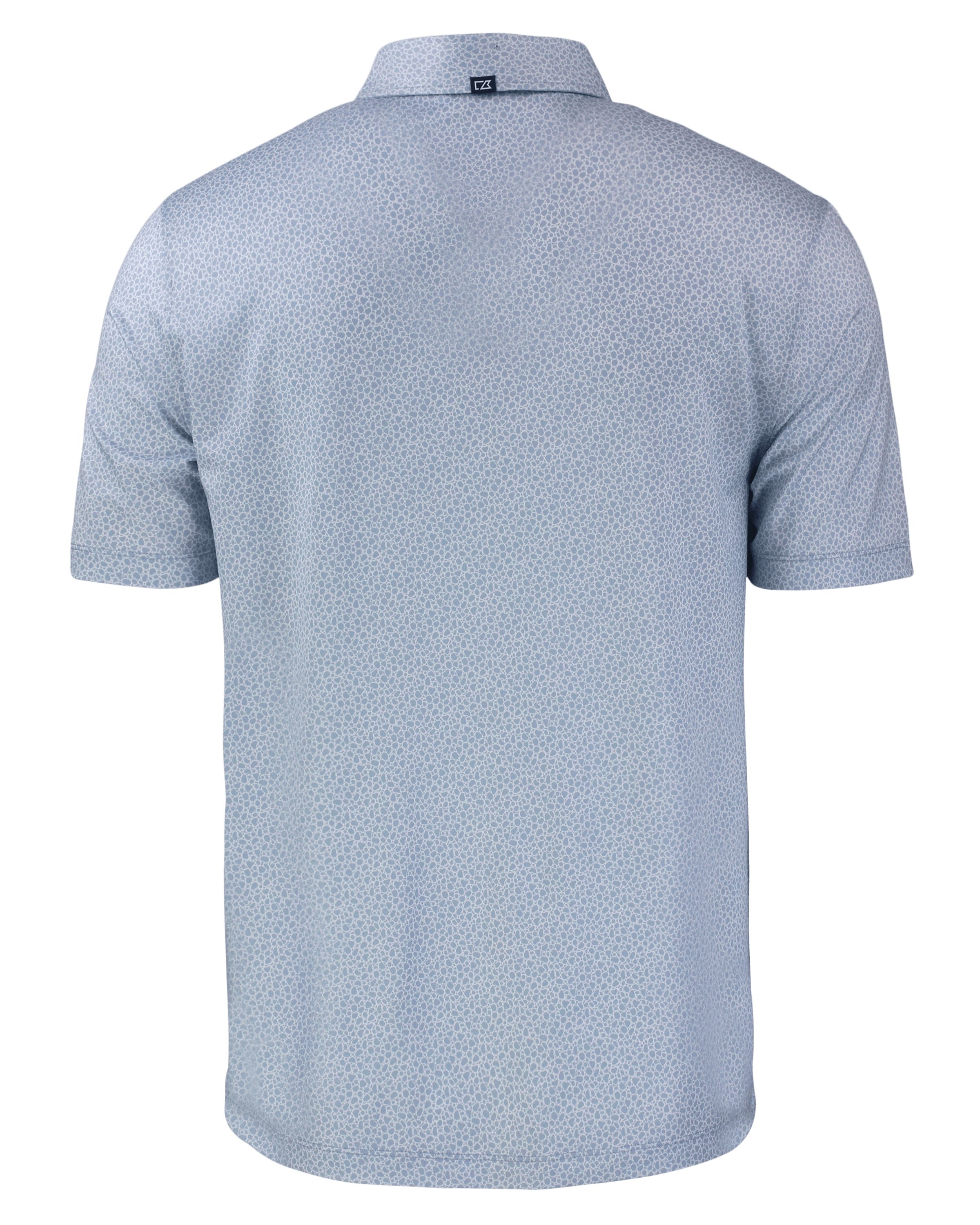 Cutter & Buck Pike Recycled Pebble Print Mens Polo 23