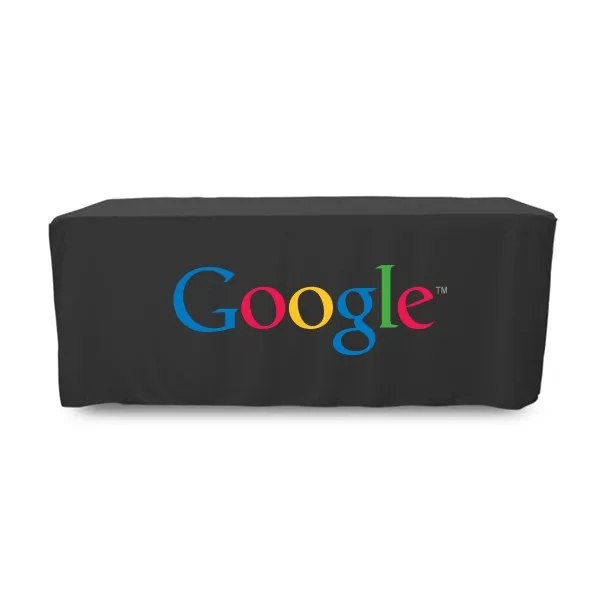 6FT Job Fairs Table Cover ( Back Open with Fully Sublimated) 3