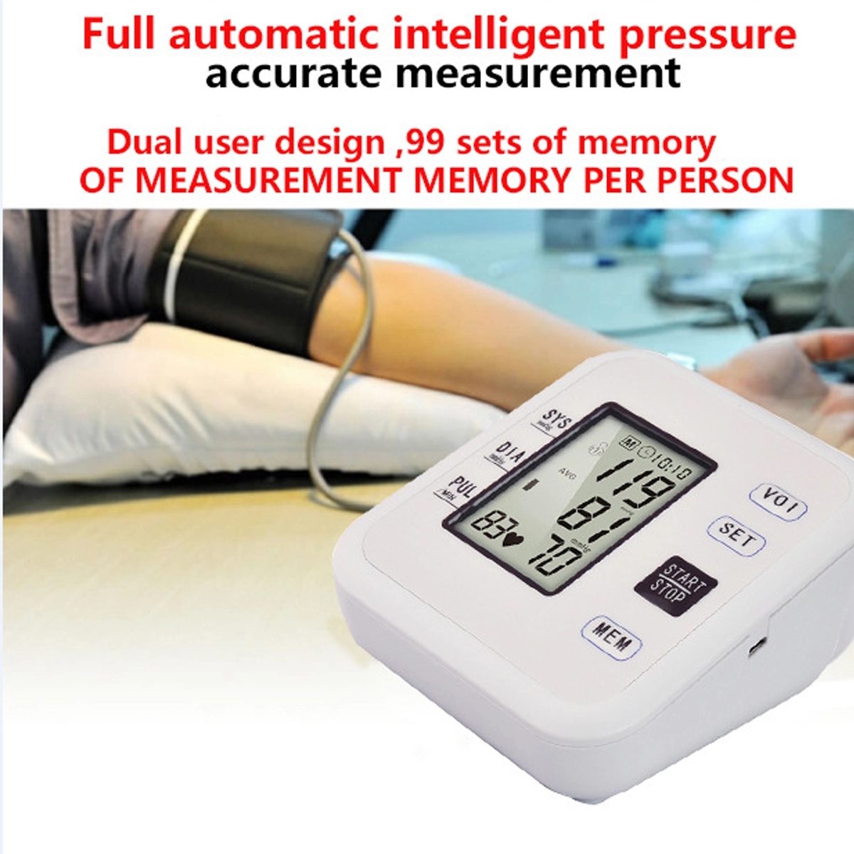 Arm Blood Pressure Monitor 3