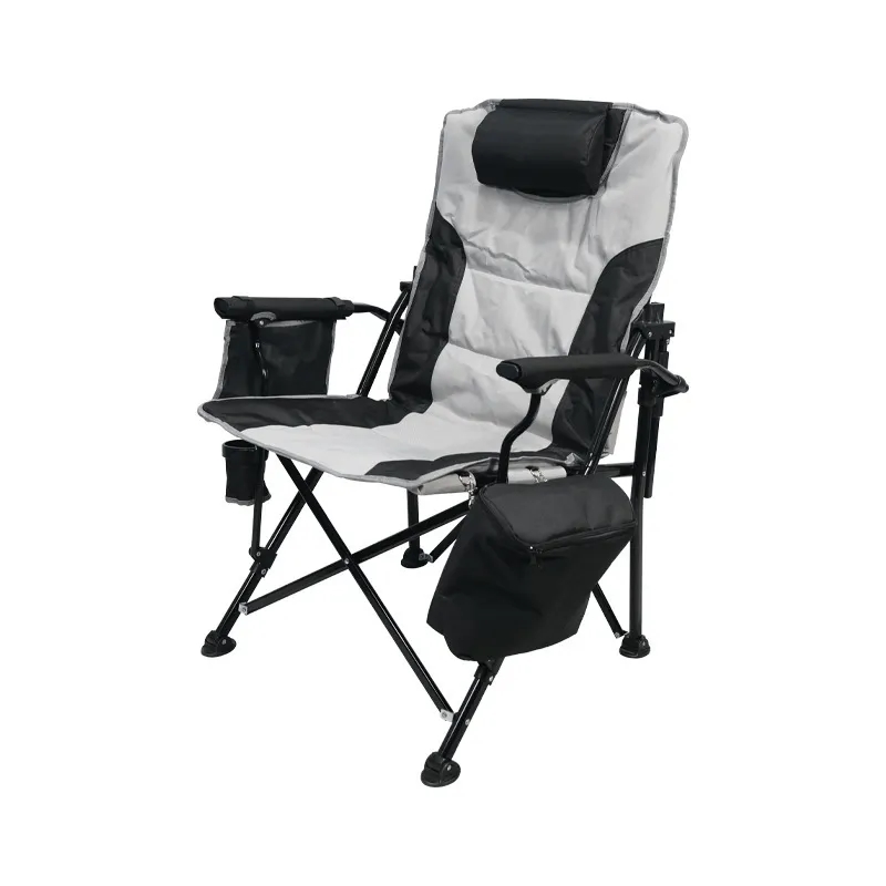 Adjustable Relaxation Deluxe Reclining Camping Chair 4
