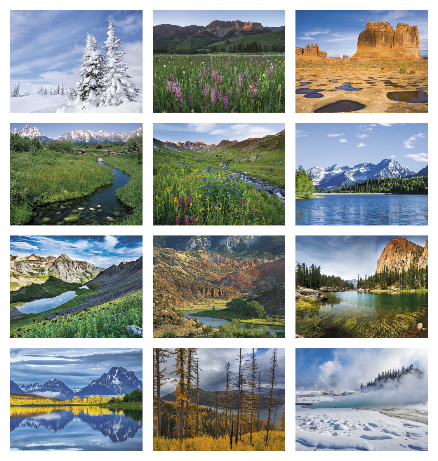 Good Value™ Rocky Mountains - Spiral Calendar 24